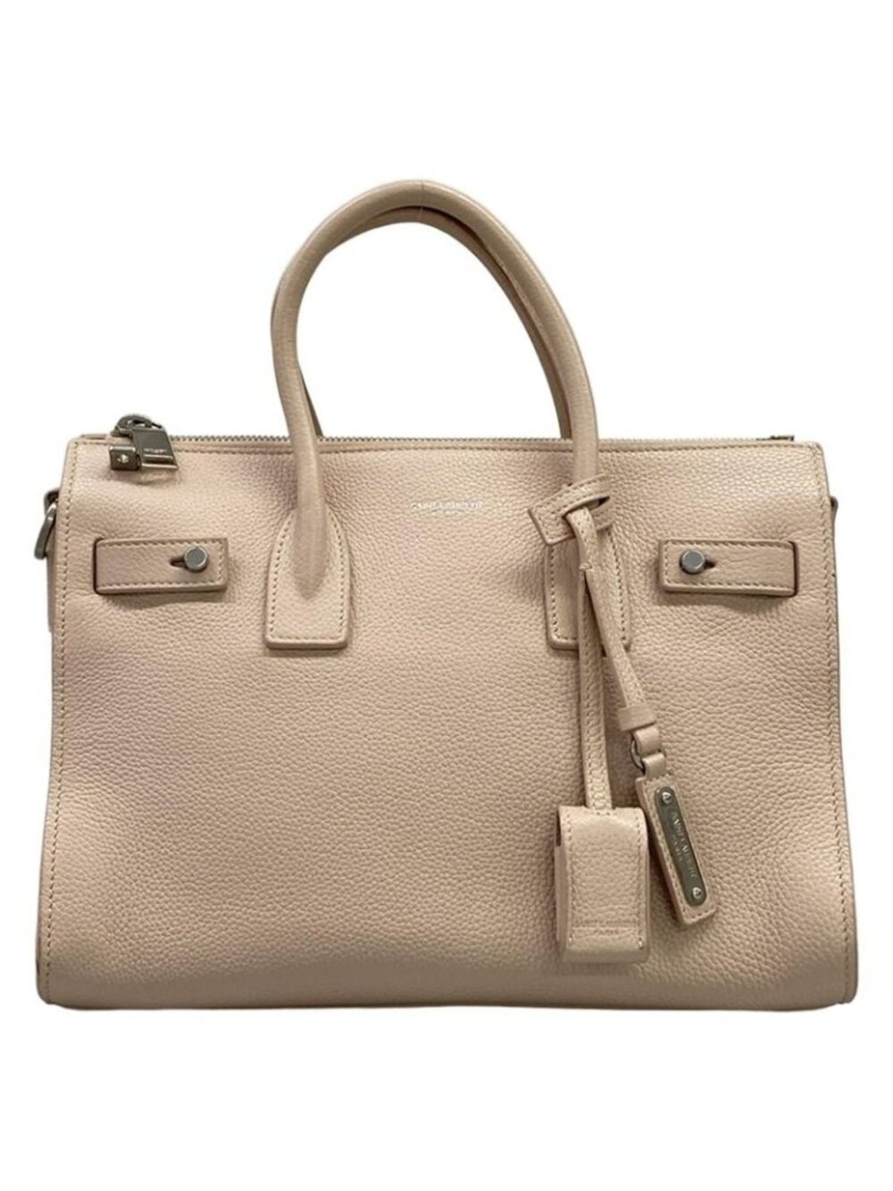 Saint Laurent Paris Handbag Sac de Jour Super Pink Leather - Picture 1 of 15